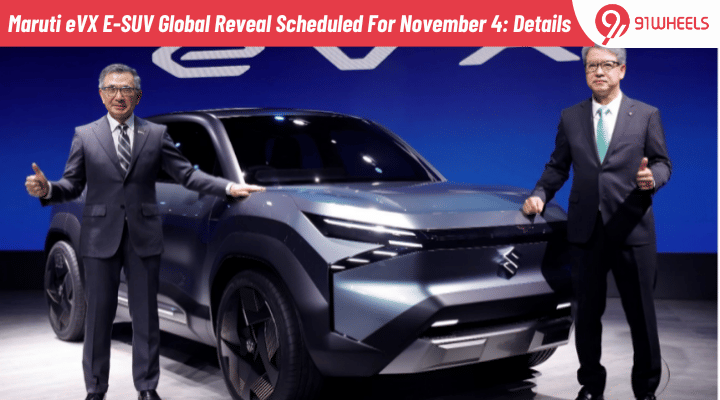 Maruti eVX E-SUV Global Debut Scheduled For November 4: Details Maruti eVX E-SUV Global Debut Scheduled For November 4: Details