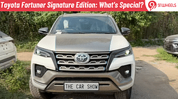 Toyota Fortuner Signature Edition Launched At Rs 39.08 Lakh: What's Special?