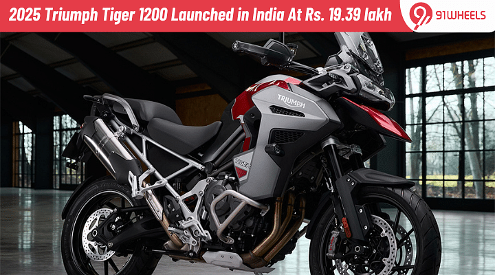 2025 Triumph Tiger 1200 Launched in India At Rs. 19.39 lakh: Check Details