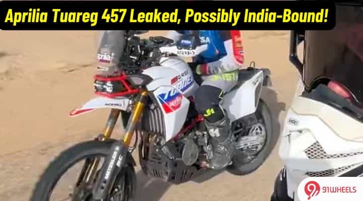 Is This The Aprilia Tuareg 457 In The Making? Is This The Aprilia Tuareg 457 In The Making?