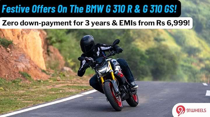 New Festive Offers On The BMW G 310 R and G 310 GS!