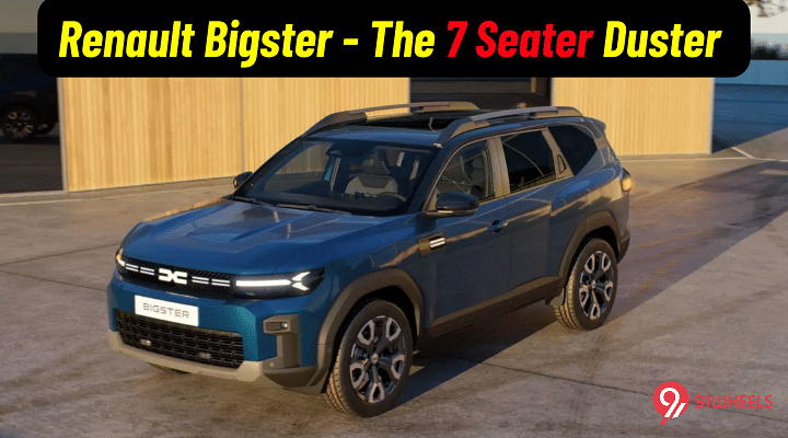 Real Life Photos Of Renault Bigster - The 7 Seater Duster