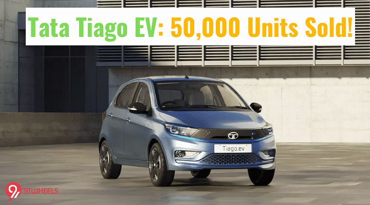 Tata Tiago EV: 50,000 Units Sold! Sets A New Benchmark For EVs