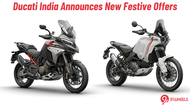 Ducati India Announces Festival Discounts On DesertX & Multistrada V4 Range