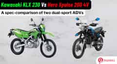 Hero Xpulse 200 4V Vs Kawasaki KLX 230: Spec Comparison