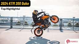 2024 KTM 200 Duke; Top Highlights