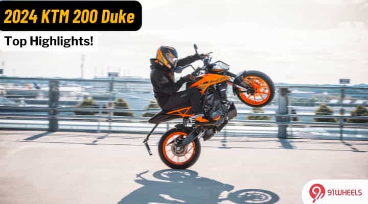 2024 KTM 200 Duke; Top Highlights 2024 KTM 200 Duke; Top Highlights