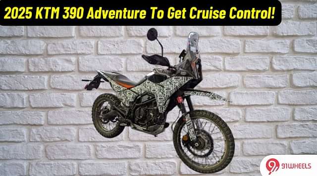 2025 KTM 390 Adventure To Receive Cruise Control, To Be Shown At EICMA!