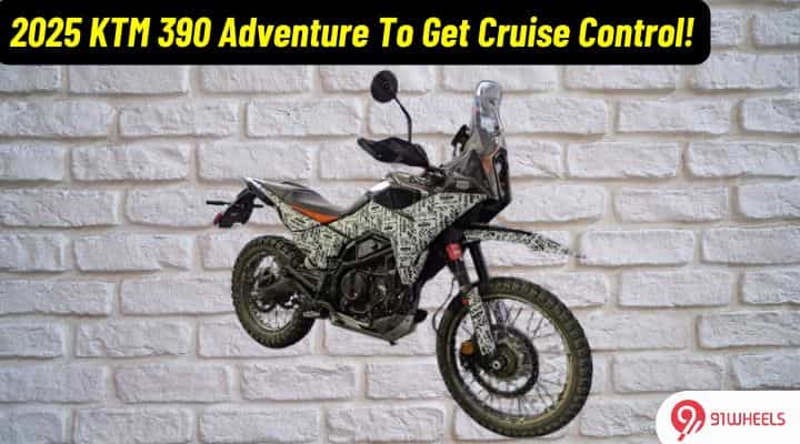 2025 KTM 390 Adventure To Receive Cruise Control, To Be Shown At EICMA! 2025 KTM 390 Adventure To Receive Cruise Control, To Be Shown At EICMA!