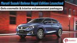 Maruti Suzuki Baleno Regal Edition Launched!