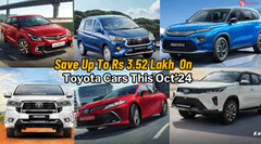 Toyota Cars Now Available With Discounts Of Up To Rs 3.52 Lakh Toyota Cars Now Available With Discounts Of Up To Rs 3.52 Lakh
