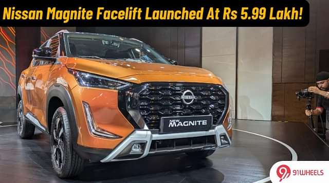 Nissan Magnite Facelift Launched From Rs 5.99 Lakh Onwards!