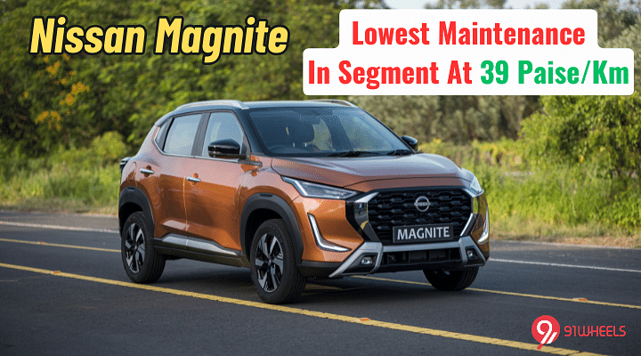 2024 Nissan Magnite: Lowest Maintenance In Segment At 39 Paise/Km 2024 Nissan Magnite: Lowest Maintenance In Segment At 39 Paise/Km