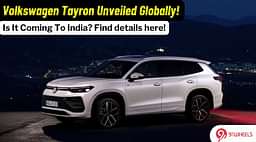 Volkswagen Tayron Unveiled Globally, Replaces The Tiguan AllSpace!