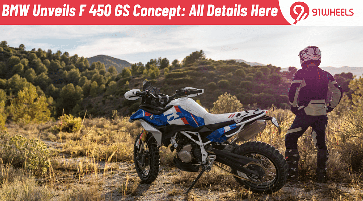 BMW Unveils F 450 GS Concept; Makes 48 bhp: All Details Here