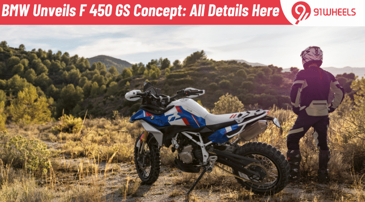 BMW Unveils F 450 GS Concept; Makes 48 bhp: All Details Here BMW Unveils F 450 GS Concept; Makes 48 bhp: All Details Here