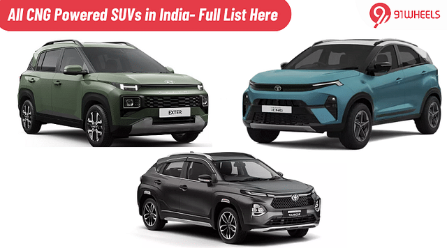 All CNG Powered SUVs in India- Full List Here