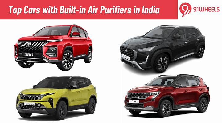 Top Cars with Built-in Air Purifiers in India: Check out the List