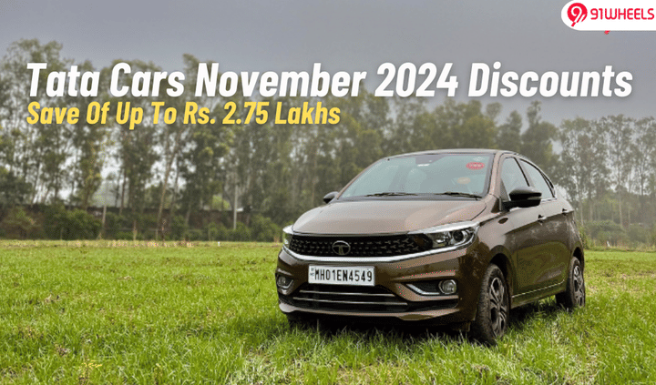 Tata Nexon, Harrier, And More On Discounts Of Up To Rs. 2.75L In Nov '24 Tata Nexon, Harrier, And More On Discounts Of Up To Rs. 2.75L In Nov '24