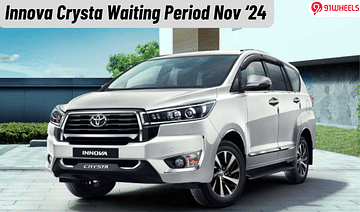 Toyota Innova Crysta Waiting Period Comes Down To Three Months