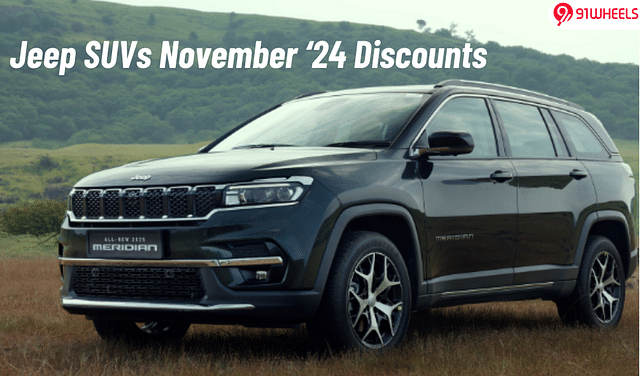 Save Up To Rs. 12L This Nov With Jeep Compass, Meridian & More