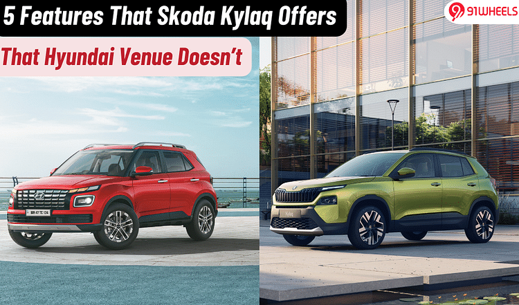 5 Features That Skoda Kylaq Offers Over Hyundai Venue