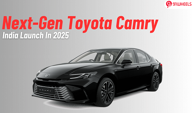 New-Gen Toyota Camry All Set For India Launch In 2025