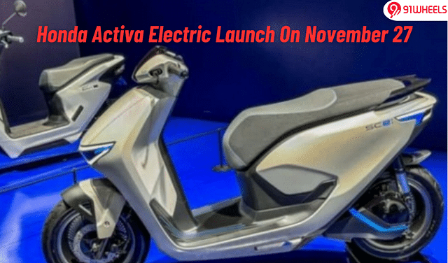 Honda Activa Electric To Debut On November 27; Event Teased