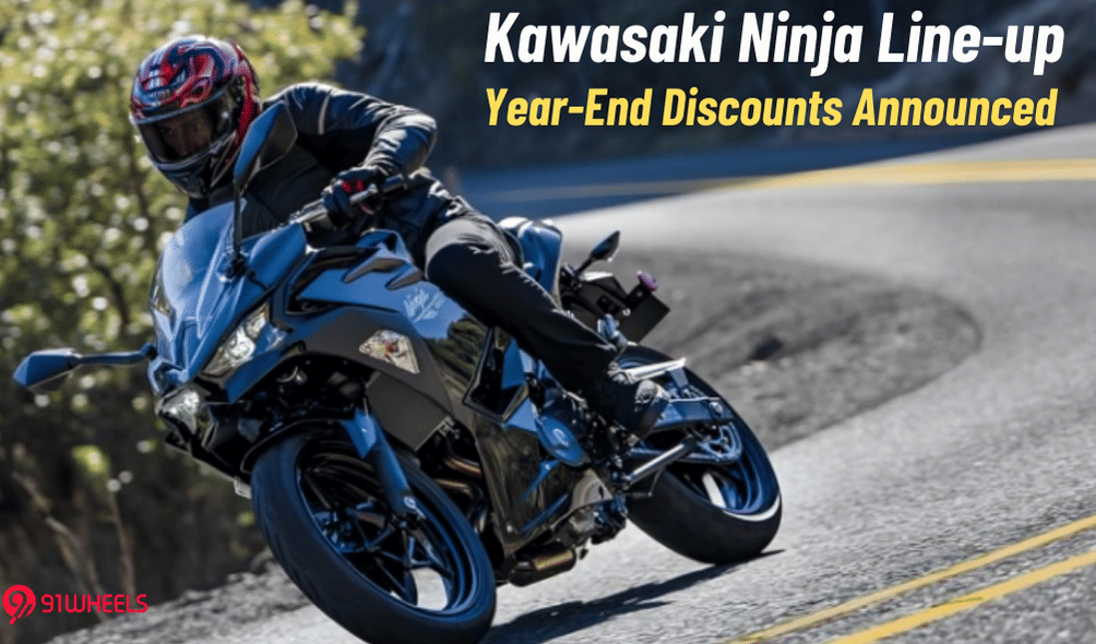 Kawasaki Ninja Line-up Gets Fresh Discounts Of Up To Rs. 35,000 Kawasaki Ninja Line-up Gets Fresh Discounts Of Up To Rs. 35,000