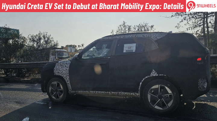 Hyundai Creta EV Set to Make India Debut at Bharat Mobility Expo 2025: Details