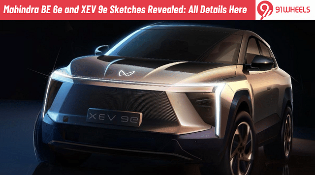 Mahindra BE 6e and XEV 9e Sketches Revealed: All Details Here