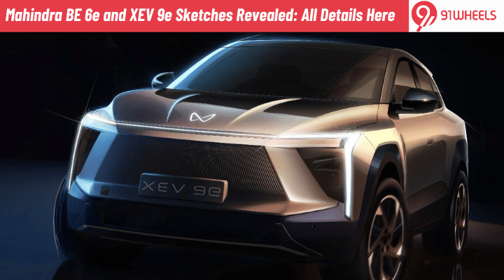 Mahindra BE 6e and XEV 9e Sketches Revealed: All Details Here Mahindra BE 6e and XEV 9e Sketches Revealed: All Details Here