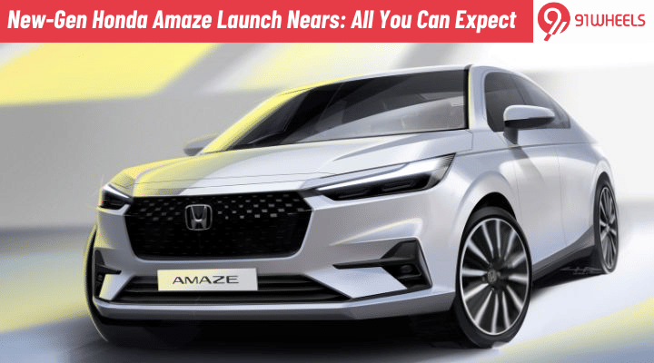 New-Gen Honda Amaze Launch Nears: All You Can Expect New-Gen Honda Amaze Launch Nears: All You Can Expect