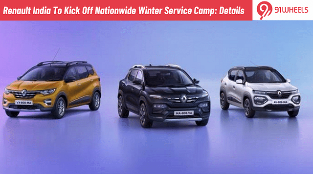 Renault India To Kick Off Nationwide Winter Service Camp: Check Details