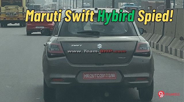 Maruti Swift Hybird Spied! Testing Going On With No Camouflage