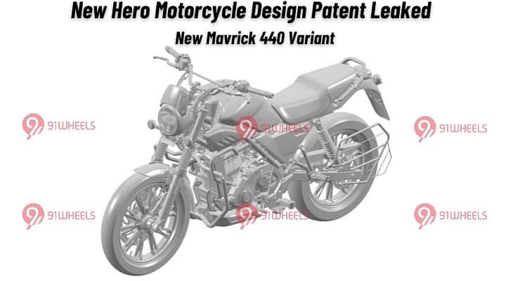 New Hero Mavrick-Based Scrambler Revealed In Patent Images!