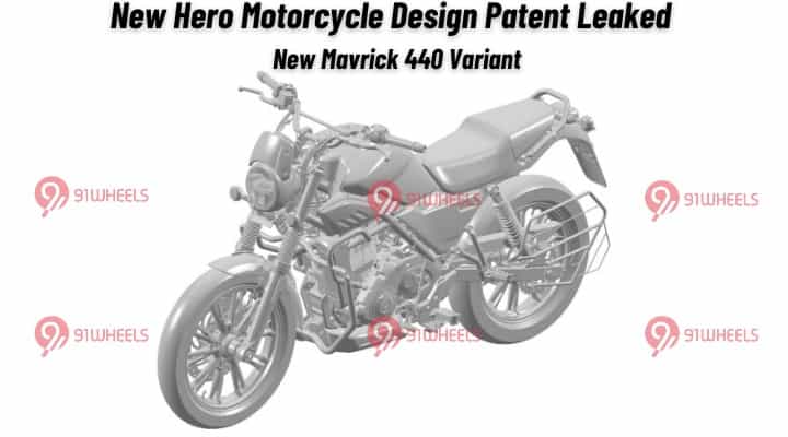 New Hero Mavrick-Based Scrambler Revealed In Patent Images! New Hero Mavrick-Based Scrambler Revealed In Patent Images!