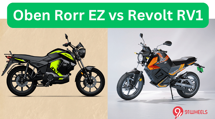 Oben Rorr EZ vs Revolt RV1 - Which EV Has More To Offer? Find Out