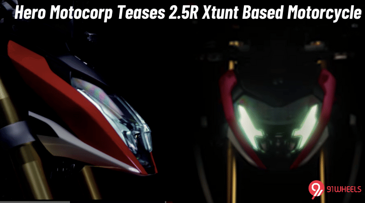 Hero Motocorp Teases Xtunt 2.5R Based Motorcycle - Is This The 2025 Hero Xtreme?