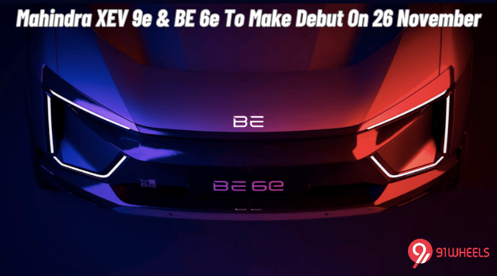 Upcoming Mahindra XEV 9e & BE 6e Teased Ahead Of 26 November Launch Upcoming Mahindra XEV 9e & BE 6e Teased Ahead Of 26 November Launch