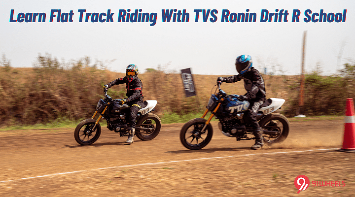 Learn The Art Of Dirt Riding With TVS Ronin Drift R School - Details!