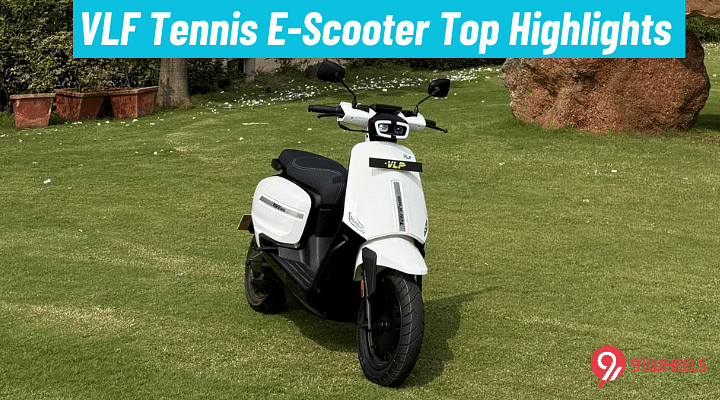 VLF Tennis E-Scooter Top Highlights - Launched At 1.30 Lakh