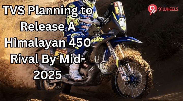 TVS Planning to Release A Himalayan 450 Rival By Mid-2025