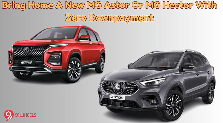 Bring Home A New MG Astor Or MG Hector Without Paying A Single Penny - Find Out How!