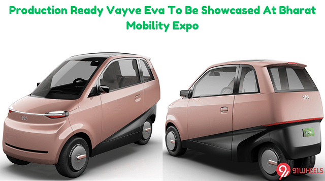 Solar Powered Vayve Eva EV To Be Showcased At Bharat Mobility Expo - Details!