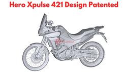 Hero Xpulse 421 ADV Design Patented - Expected To Be Unveiled In 2025