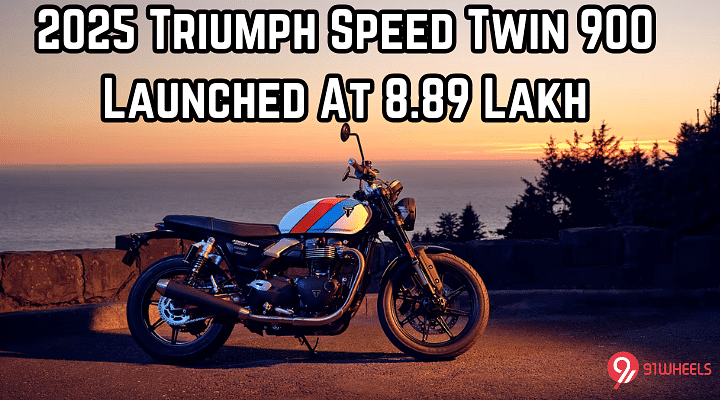 2025 Triumph Speed Twin 900 Launched At 8.89 Lakh