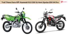 Trail Titans Face-Off: Kawasaki KLX 230 vs Hero Xpulse 200 V4 Pro