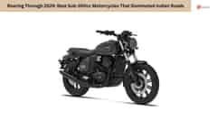 Roaring Through 2024: Top 5 Sub-350cc Motorcycles That Dominated Indian Roads