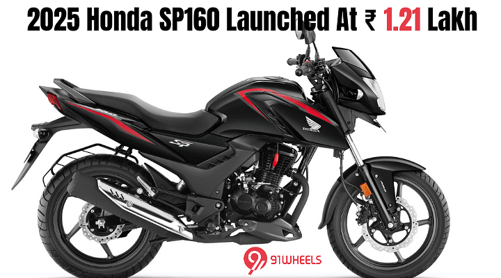 2025 Honda SP160 Launched At 1.21 Lakh - OBD2B Compliant